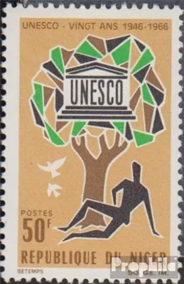Produktbild von Briefmarken Niger 1966 Mi 139 (kompl.Ausg.) postfrisch 20 Jahre UNESCO