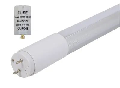 Image de Tube fluorescent LED blanc neutre 150cm 4000K + starter Tube Lampe tube