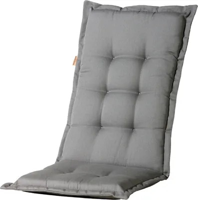 Produktbild von Panama grau, Auflage zu Sessel hoch 50% Baumwolle / 45% Polyester