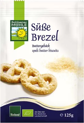 Produktbild von Bohlsener Mühle Süße Brezel -- 125g