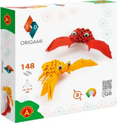 Produktbild von Alexander 3442 3D-Origami-Krabben-Kreativset