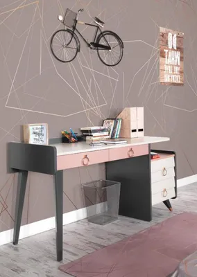 Productafbeelding van Sekretariatsschreibtisch Design Schreibmöbel Holzschreibtische