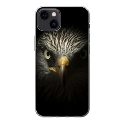 Produktbild von MuchoWow® Handyhülle Schutzhülle Hülle für iPhone 13 Vogel - Adler - Raubvögel - Auge - Schnabel - Licht Silikon Softcase Handy Hülle - Karteninhaber