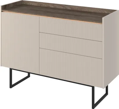 Produktbild von yourhouse24 Kommode LAGO LG-02 mit Beleuchtung beige