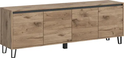Produktbild von xonox.home Lowboard Balton Viking Oak Nachbildung B/H/T: 184x64x40 cm