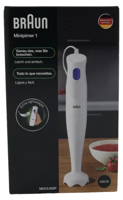 Produktbild von Braun MQ10.000P, Kochmixer, 450 W, Weiß