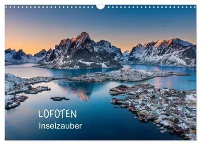 Produktbild von Lofoten Inselzauber (Wandkalender 2027 DIN A3 quer), CALVENDO Monatskalender