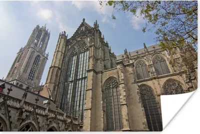 Produktbild von MuchoWow® Poster Dom - Kathedrale - Utrecht 90x60 cm - Schlafzimmer