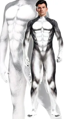 Zdjęcie produktu dla Kostium do cosplay'u przedstawiający psa rasy Husky, wysokiej jakości