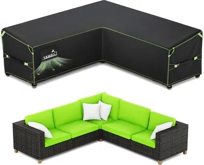 Immagine prodotto di Copertura impermeabile per mobili da giardino 255x255x87 cm, tessuto Oxford 420D resistente
