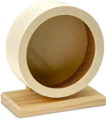 Produktbild von Karlie Laufrad Bogie Wheel Holz/Kork Natur Nagetiere Durchm.16 cm