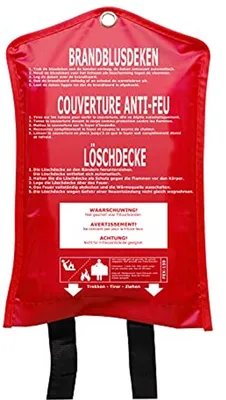 Feuerfeste Decke 160 x 180 cm - Ideal für Brandschutz