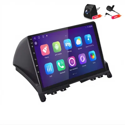 Produktbild von Android Autoradio mit Rückfahrkamera für Mercedes Benz C-Klasse W204 S204 CarPlay Android Auto GPS Navi 6+128GB 4G LTE WIFI RDS SWC BT DAB+9 Zoll