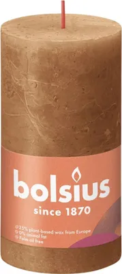 Obrázok produktu pre Rustikálna sviečka, blok 130/68 Spice Brown