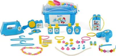 Immagine prodotto di Polesie Set di bellezza da 55 pezzi Puffetta Blu 1450640