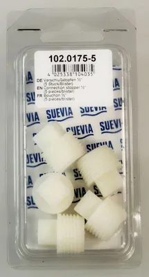 Produktbild von Suevia Verschlußstopfen 1/2" (5 Stück/Blister) - 102.0175-5