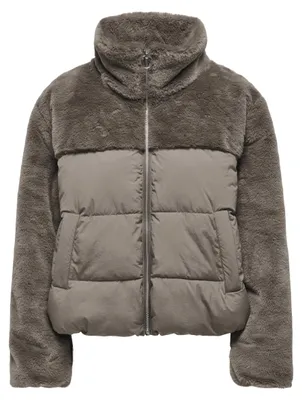 Produktbild von Only ONLWANJA FUR PUFFER MIX JACKET NOOS Walnut S