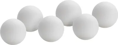 Produktbild von Tischtennisbälle Weiß 6 Stück XQMAX