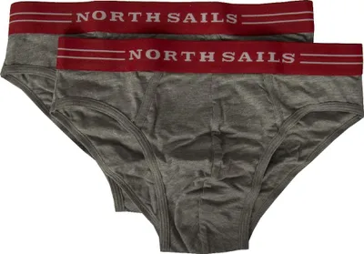 Immagine prodotto di Confezione 2 slip bipack mutanda uomo elastico a vista underwear NORTH SAILS articolo NS01USP03 BIPACK, I 48 - F 3 - USA S - INT M, Cotone 95%,Spandex 5%