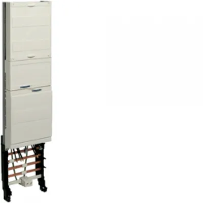 Produktbild von HAGER ZH3ET22N Komplettfeld 2EHZ H1050mm 1feldrig