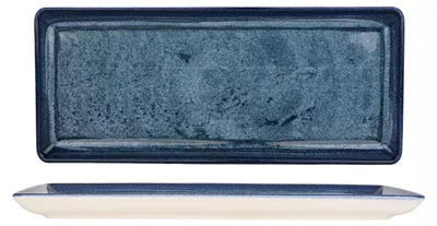 Produktbild von Kütahya Porselen Servierschale - Blue Stone - Porzellan - 35x15 cm
