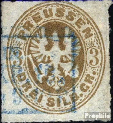 Produktbild von Briefmarken Preußen 1861 Mi 18 Pracht gestempelt Adlerzeichnung