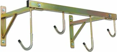 Image de Mvtek 4 Hooks Support mural Pour Vélos Golden Golden One Size
