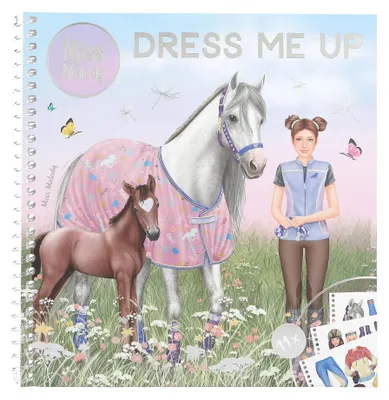 Imagen del producto de Miss Melody 0413743, Niño/Niña, Incluye pegatinas, Libro para colorear/álbum