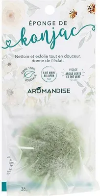 Produktbild von Aromandise EPON02, Frankreich, Poudre de konjac, argile verte, poudre de thé vert, 1 Stück(e)
