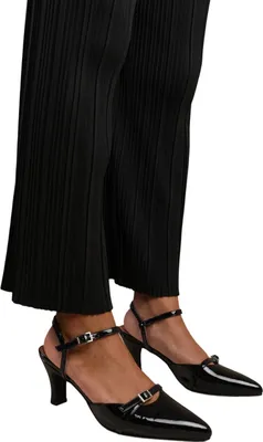 Produktbild von Where´s That From - Damen Sandalen "Memphis", Patent Kunstleder WM371 (39 EU Weit) (Schwarz)
