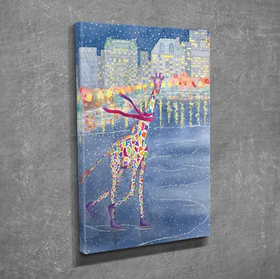 Immagine prodotto di Wallity, DC127- SYM3213, Colorato, Quadri su tela, 30 x 40 cm, 100% tela