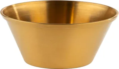 Produktbild von APS 40721 Dipschälchen, 6er-Set, Edelstahl, Ø 6 cm, Höhe 2,5 cm, Gold-Look