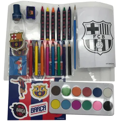 Produktbild von Fc Barcelona 38-teiliges Aktivitätsset Mehrfarbig Kinder Mehrfarbig One Size