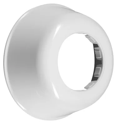 Produktbild von Bruckner Rosette 78/40mm, Höhe 34mm, ABS / Weiß