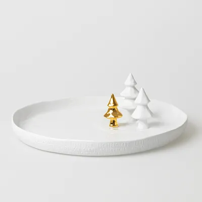Immagine prodotto di Räder PG Winterlandschaft Teller Tannenbäume D.35cm