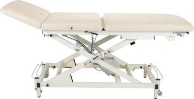 Produktbild von Meditech Elektrische Therapieliege "Vario Nr. 1", 3-teilig, Creme, 65 cm
