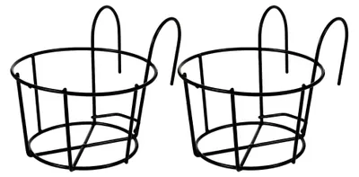 Produktbild von 2 Stück Hängende Geländer Pflanzgefäße für Balkon und Garten