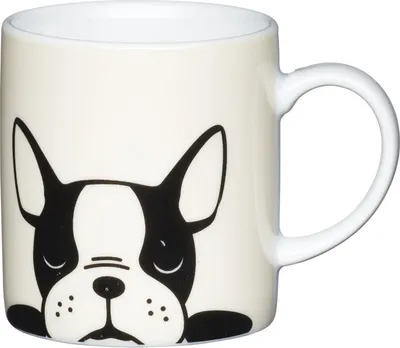 Produktbild von Espressotasse - Französische Bulldogge - 80ml - KitchenCraft