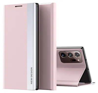 Immagine prodotto di Custodia Galaxy Note 20 Ultra, LaimTop Finto cuoio Magnetic Flip Stand Custodia per Samsung Galaxy Note 20 Ultra Rosa