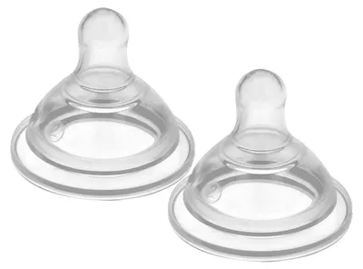 Image de Hello Kitty - Tétine en silicone pour biberon 0 m + (2 pièces)