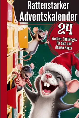 Produktbild von Adventskalender für Ratten – 24 kreative Beschäftigungsideen für Anfänger und Profis