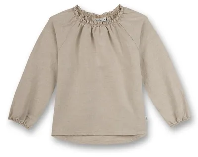 Produktbild von Sanetta Pure Mädchen-Bluse aus Leinen Beige 68