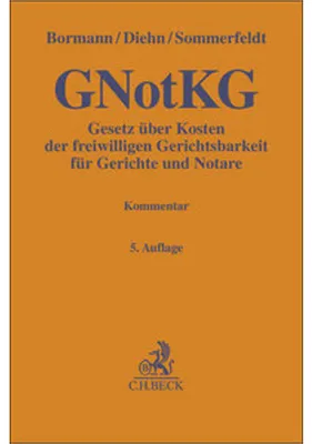 Zdjęcie produktu dla Gesetz über Kosten der freiwilligen Gerichtsbarkeit für Gerichte und Notare. GNotKG