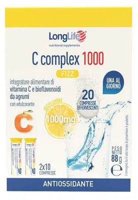 Immagine prodotto di Longlife C Complex 1000 Fizz 20 Compresse Effervescenti