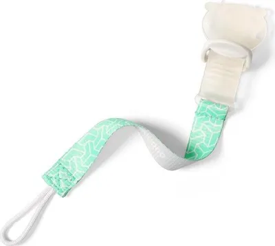 Obrázek produktu pro BABYONO Klip na dudlík zelený 0m+