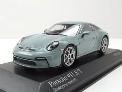 Image de Minichamps 410063021 Porsche 911 (992) S/T 2023 vert métallisé 1:43