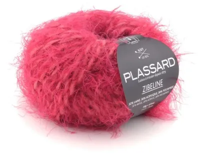 Produktbild von Strickgarn Zibeline - Plassard rot