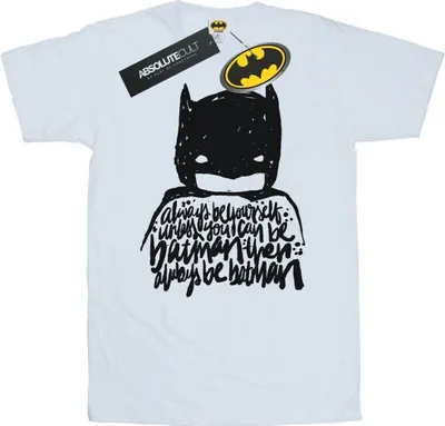 Produktbild von DC Comics - "Always Be Yourself" T-Shirt für Herren BI14177 (XXL) (Weiß)