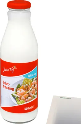 Produktbild von Jeden Tag Salat-Dressing Sylter Art (500ml Flasche) + usy Block