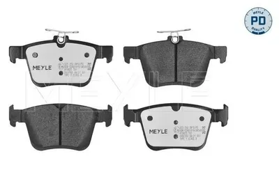 Produktbild von MEYLE 025 250 0816/PD Bremsbeläge Hinten für VW Golf VII Schrägheck (5G1, BQ1, BE1, BE2) Golf VII Variant (BA5, BV5) T-Roc (A11) Touran (5T1) für AUDI